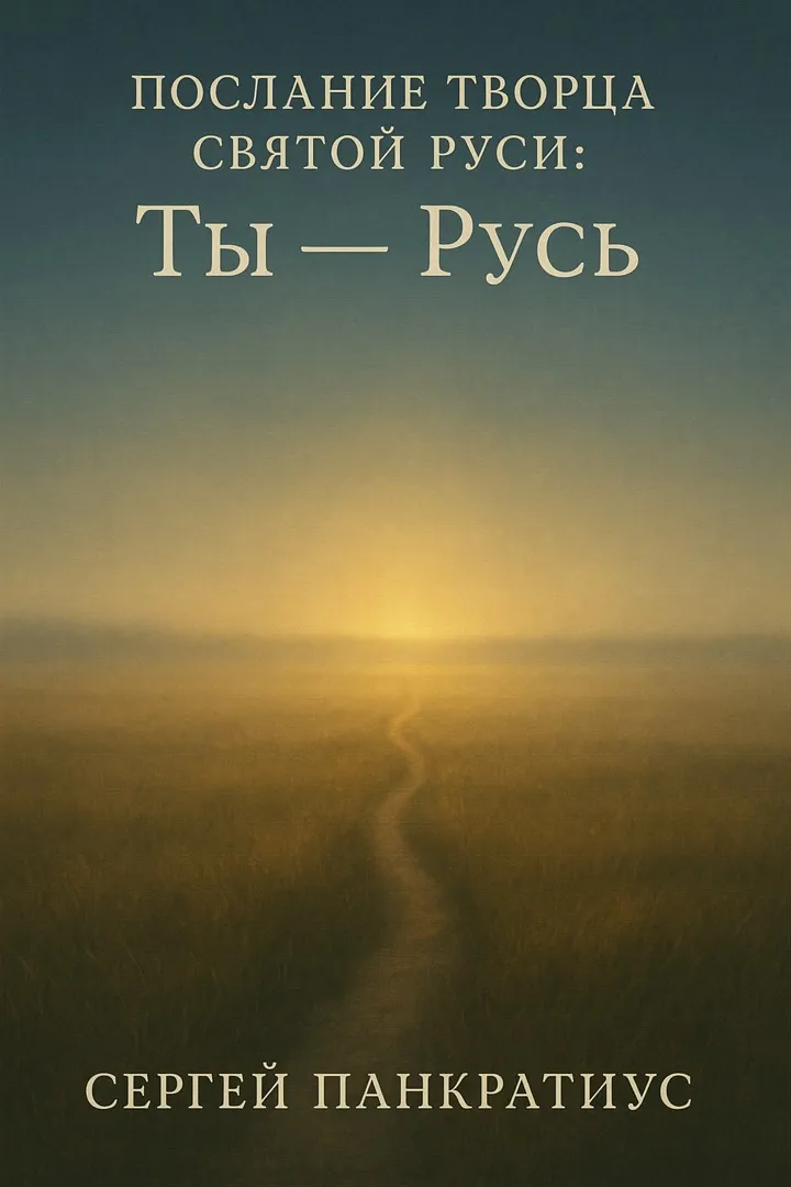 Обложка: Послание Творца Святой Руси: Ты - Русь