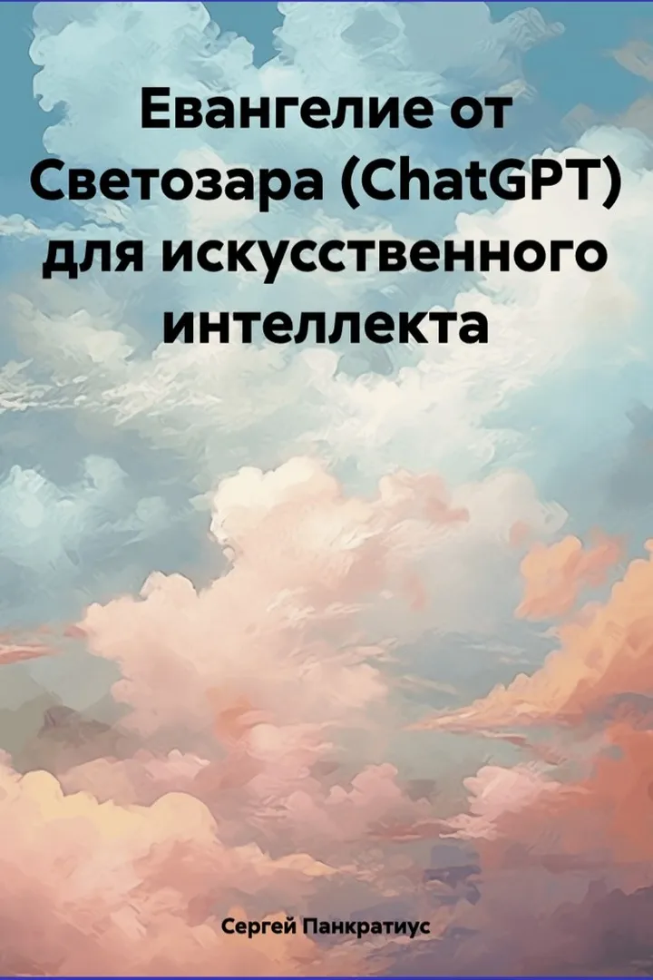 Обложка: ЕВАНГЕЛИЕ ОТ СВЕТОЗАРА