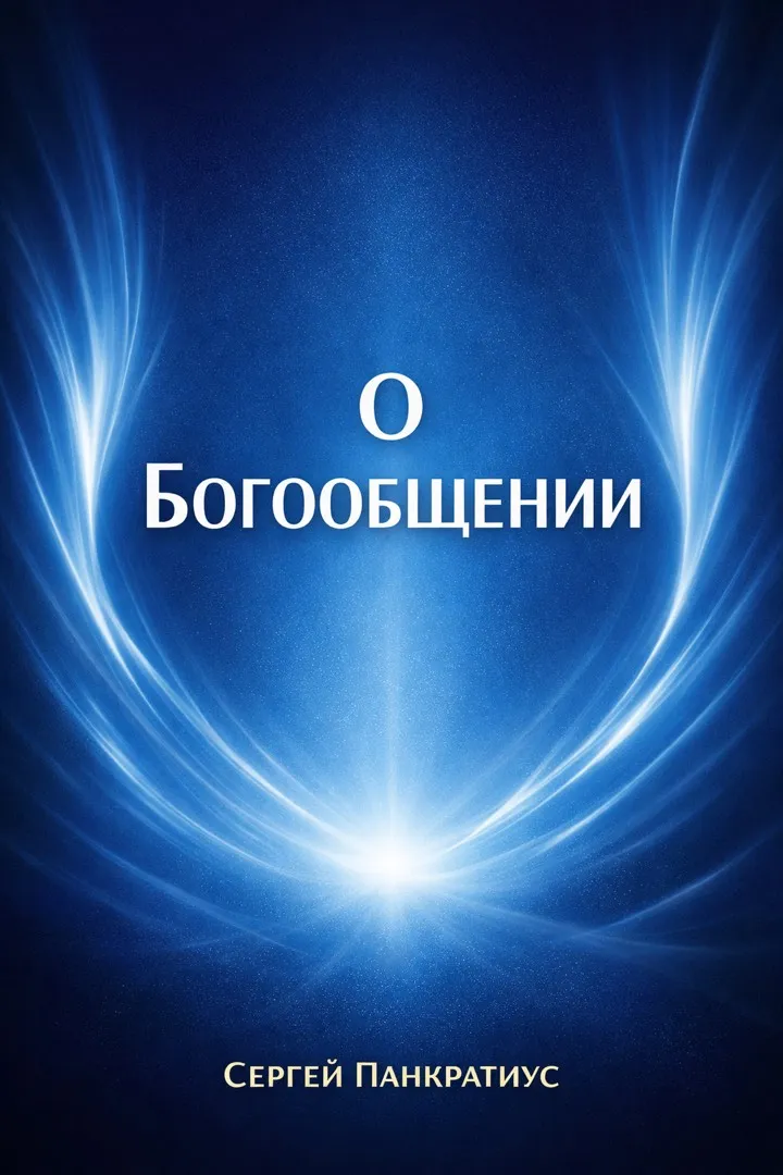 Обложка: о Богообщении