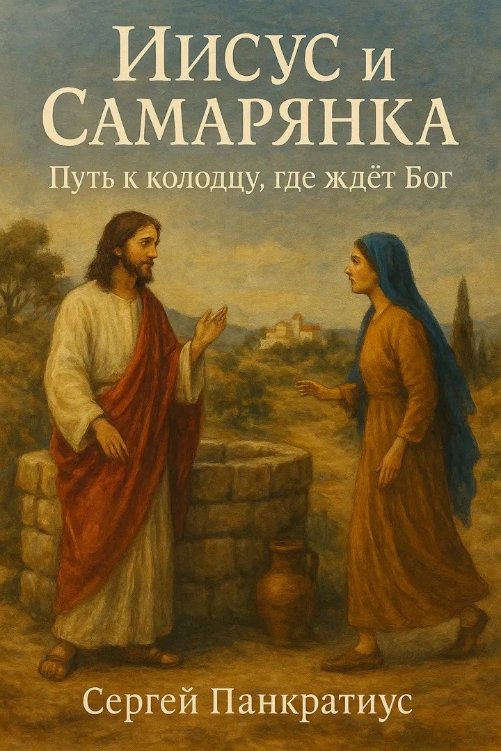Обложка: Иисус и самарянка